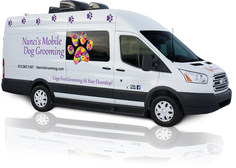 Nanci s Mobile  Dog Grooming  Coming Soon to a Driveway 